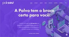Desktop Screenshot of polvo.com.br