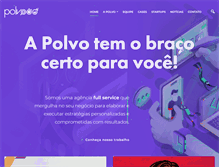 Tablet Screenshot of polvo.com.br